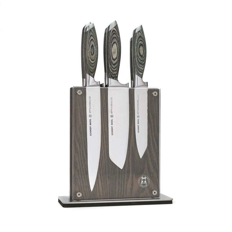 Schmidt Brothers Cutlery Bonded Ash 7pc Knife Block Set, 2 of 12