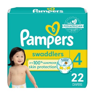 Pampers Swaddlers Sensitive Disposable Diapers - 22ct