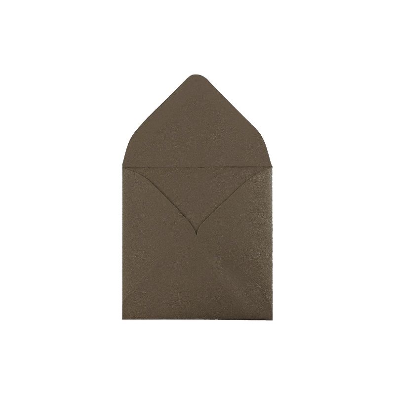 JAM Paper 3.125 x 3.125 Square Invitation Envelopes Simpson Kraft Recycled 2841420, 2 of 3