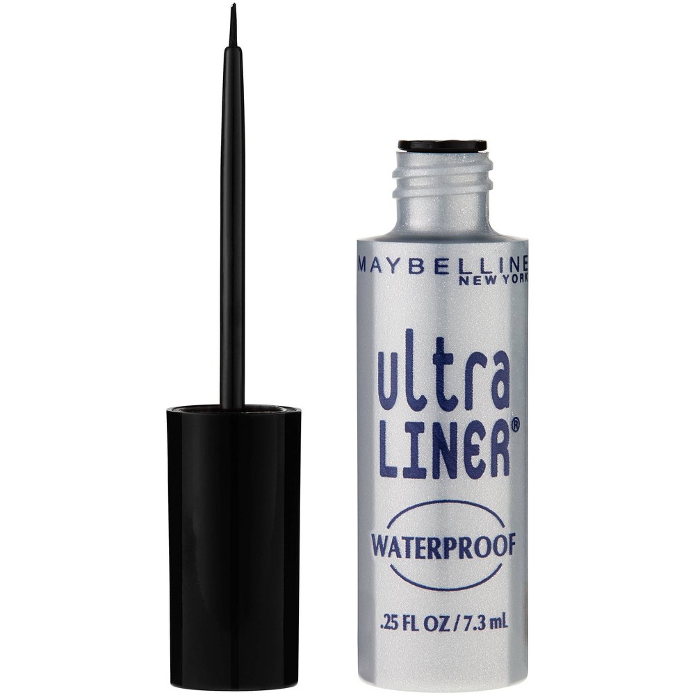 Photos - Other Cosmetics Maybelline MaybellineUltra Liner Waterproof Liquid Eye Liner - 01 Black - 0.25 fl oz: 