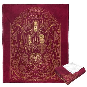 Warner Bros. WB 100 Vampire Chronicles Silk Touch Throw Blanket 50x60 Inches - 1 of 4