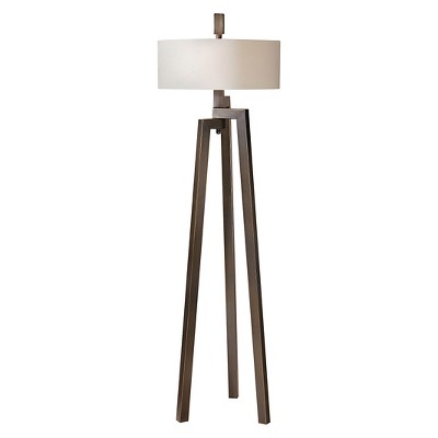 modern bronze floor lamp