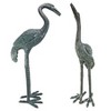 Design Toscano Small Bronze Crane: Set of two - 2 of 4