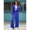 ATHLECHIC Women's Outfits Tracksuits Casual Cropped Hoodie Wide Leg Pants Travel Workout Lounge 2 Piece Sets - 2 of 4