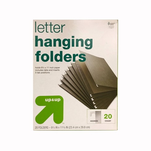 Hanging File Folders Letter Size Up Up Target