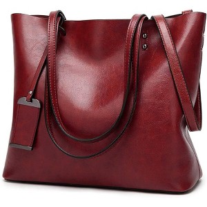 Women Top Handle Satchel Handbags Shoulder Bag Messenger Tote Bag Purse - 1 of 4
