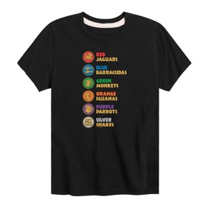 Boys' - Legends of the Hidden Temple - Team Names Short Sleeve Graphic T-Shirt - 1 of 2