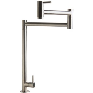 ALFI AB5018-BSS Brushed Stainless Steel Retractable Pot Filler Faucet - 1 of 4
