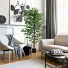Gulches Artificial Plants - 6FT Ficus Tree with Pot for Indoor and Outdoor Elegance - 4 of 4