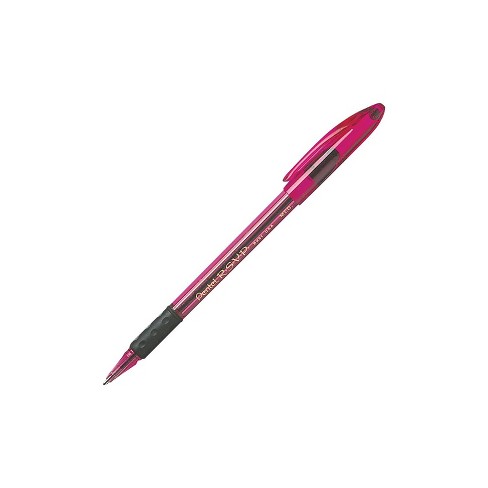 0.7 mm Fine Point Set of 2 Pentel RSVP Pink Ink Ballpoint Pen 
