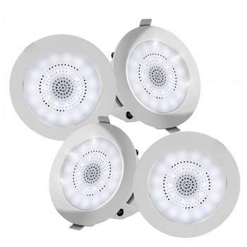Pyle 3.5” Ceiling Wall Mount Speakers - White