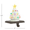 Mr. Christmas 5" LED Illuminated Nostalgic Christmas Tree Stocking Hanger Christmas Decoration - 4 of 4