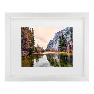 Trademark Fine Art David Ayash Yosemite Valley Matted Framed Art