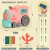 Probe Hues Domino Train Toy for Kids, Automatic Stacking Game, Montessori Educational Toy, Ages 3-8 - 2 of 3