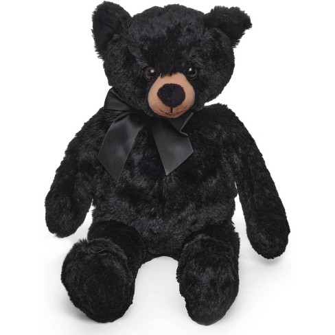 Big black stuffed store bear