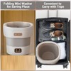 12L Portable Washing Machine, Foldable Mini Washer with with 4 Modes and Spin Basket Deep Cleaning - 4 of 4