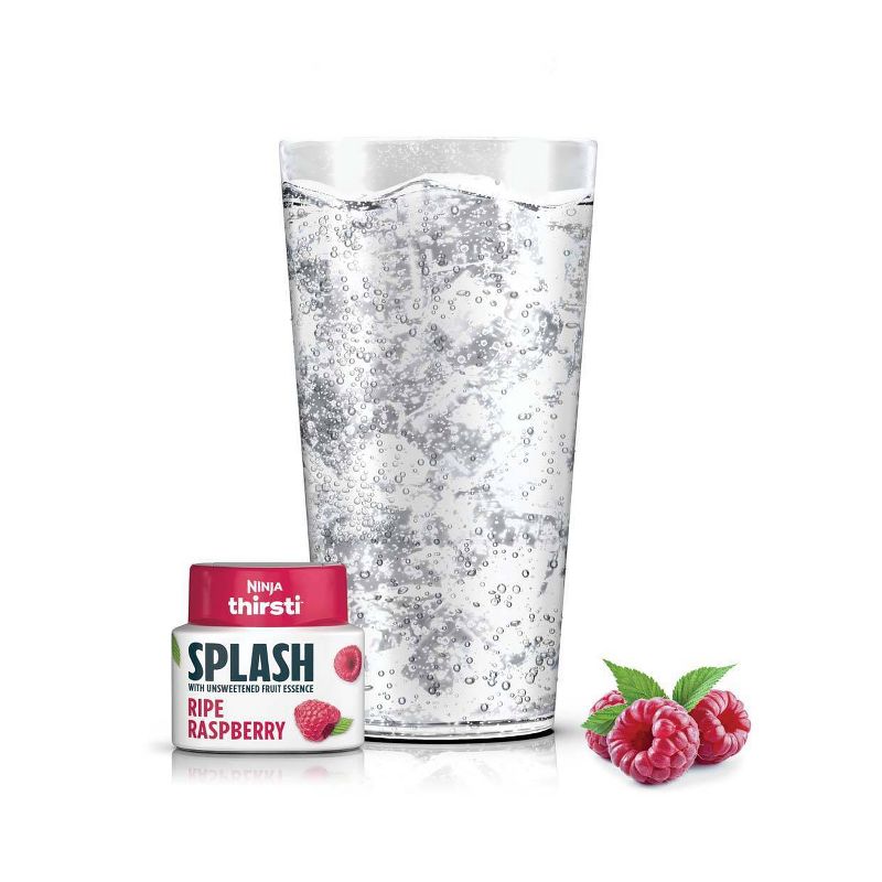 Ninja Thirsti SPLASH Unsweetened Ripe Raspberry Flavored Water Drops, 3 of 5