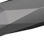 black chrome/polished chrome