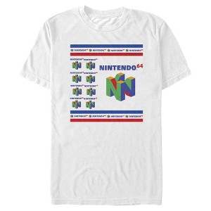 Men's Nintendo N64 Logo Scramble T-Shirt - 1 of 4