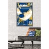 Trends International NHL St. Louis Blues - Maximalist Logo 23 Framed Wall Poster Prints - 2 of 4