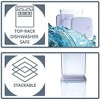 Airtight Meal Prep Containers with Lids | Food Storage Container Sets | Snack and Overnight Oats Fridge Organizer | Pantry and Kitchen Organization - 3 of 4