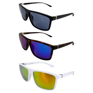 3 Pairs of AlterImage Suave Glasses with Smoke, Green Mirror, Yellow Mirror Lenses - 1 of 4