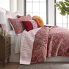 Kimpton Red Decorative Pillow - One Decorative Pillow - Levtex Home - 3 of 3