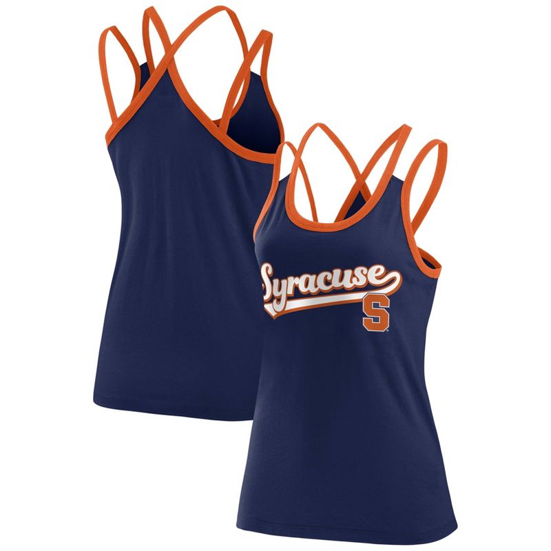 NCAA Syracuse Orange Women&#39;s Two Tone Tank Top, 1 of 4