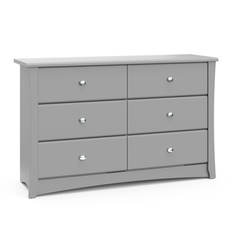 Small White 6-Drawer Rolling Storage Cart – Community Furnishings