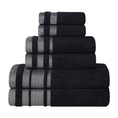Cotton Medium Weight 6 Piece Bathroom Towel Set by Blue Nile Mills