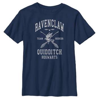 Girl's Harry Potter Ravenclaw Quidditch Seeker T-shirt - Navy Blue ...