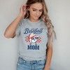 Simply Sage Market Women's Baseball Mom Checkered Short Sleeve Graphic Tee - 2 of 3