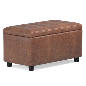 34" Essex Storage Ottoman and Benches - WyndenHall - 1 of 4