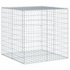 vidaXL Gabion Basket Silver Galvanized Iron 39.4 in - 2 of 4
