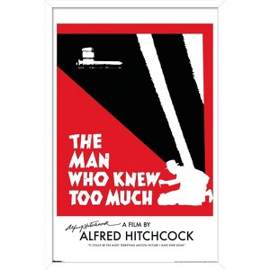 Trends International Alfred Hitchcock - The Man Who Knew Too Much (1954) Framed Wall Poster Prints - 1 of 4