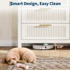 Fluted 7 Drawer Dresser for Bedroom, Chest of Drawers, Wooden Chest with Clothes Storage Cabinet - 4 of 4