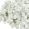 Unique Bargains Wedding Decoration Small Babys Breath Artificial Flowers 8.3" 6 Pcs - 3 of 4