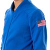 NASA Boys' Meatball One Piece Astronaut Space Suit Pajama Union Suit Blue - 3 of 4