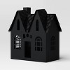 5.5" Small A-Shaped Metal House Decorative Sculpture - Hyde and EEK! Boutique™ Black - 3 of 3