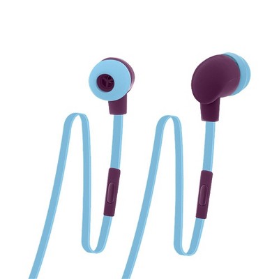 BYTECH STEREO EARBUDS BLUECLAUEB00307