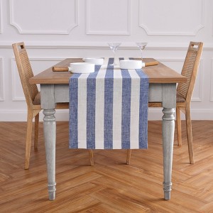Solino Home Striped Linen Table Runner | Cabana Stripe - 1 of 4
