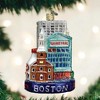 Old World Christmas 4.5 Inch Boston City Ornament Massachusetts Fenway Tree Ornaments - 3 of 3