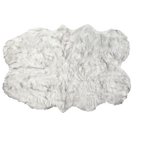 Luxe Gordon Faux Sheepskin Quattro Rug | 4'x6' - 1 of 4