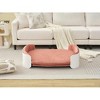 MaseiKar Scandinavian Cat Couch Bed – Mid/Large Pet Sofa with Removable Washable Cover, PP Indoor Furniture, Elevated Cozy Bed for Cats - 2 of 4