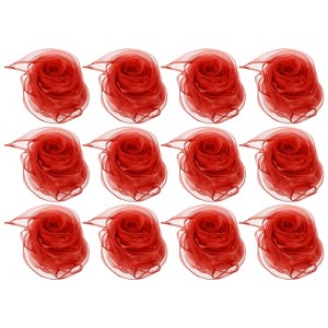 Unique Bargains Square Play Magic Music Activity Juggling Chiffon Dance Scarves 12 Pcs - 1 of 4