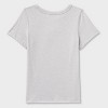 Toddlers 2pk Adaptive Short Sleeve Christmas 'Dino Party/Santa Skate' Graphic T-Shirt - Cat & Jack™ Pine Green/Heather Gray - 2 of 3