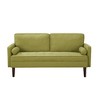 Dexmalle Upholstered Loveseat 2-Seat Sofa Couch with Wooden Legs for Living Room - 4 of 4