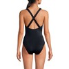 Lands' End Women's Chlorine Resistant Scoop Neck X-Back High Leg Soft Cup Tugless Sporty One Piece Swimsuit - 2 of 3