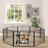 BestMassage Dog Playpen 24/32/40 Inch Heavy Duty Playpen Pen Dog Fence Dog Kennel with Doors Indoor Outdoor Pet Exercise Pen Puppy Playpen - 2 of 4