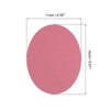 Unique Bargains Oval Elbow Knee Iron-on Repair Patches for Clothing 4 Pcs - 2 of 4